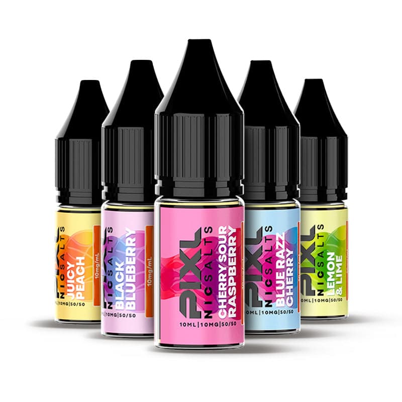 PIXL Nic Salts range