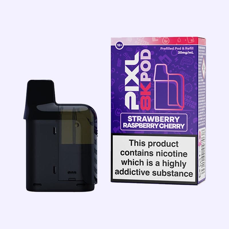 PIXL 8000 Pod Strawberry Raspberry Cherry